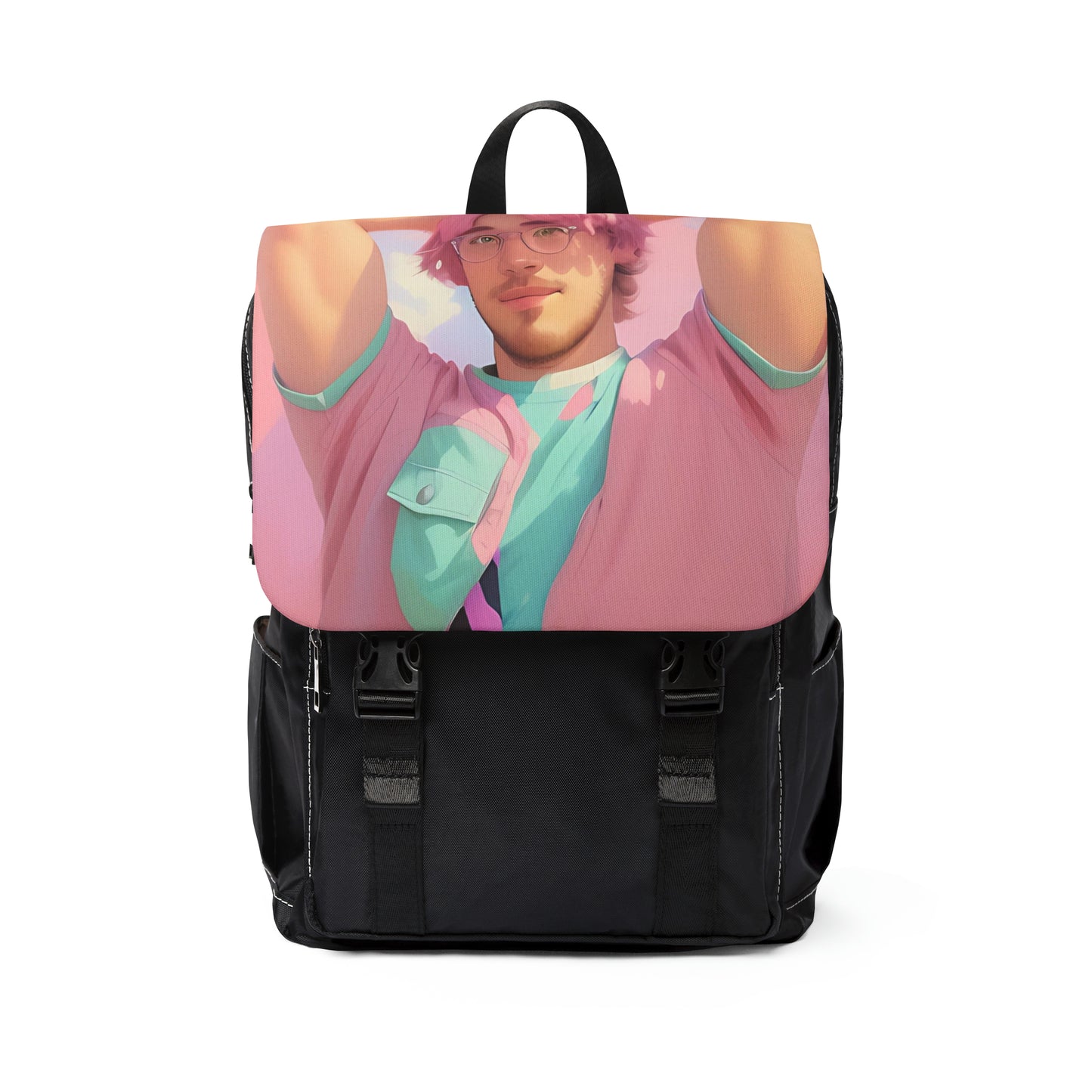 Unisex Casual Shoulder Backpack
