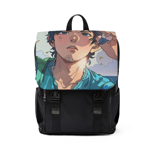 Unisex Casual Shoulder Backpack