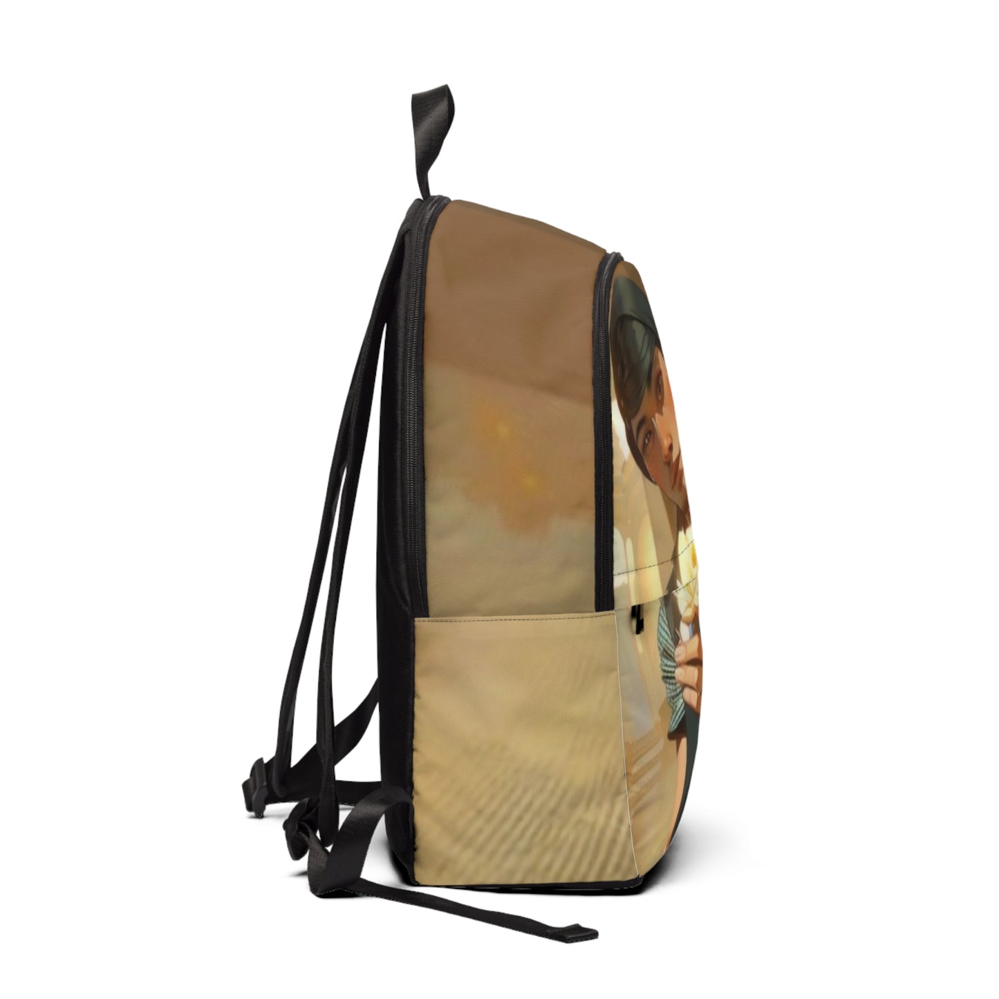Unisex Fabric Backpack